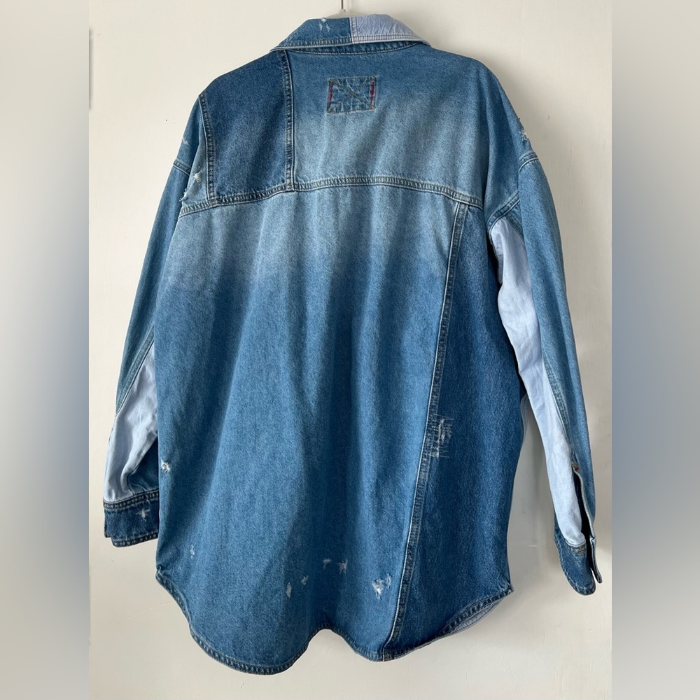 We the Free Mountain Roads Shirt (denim jacket) - Picture 6 of 8